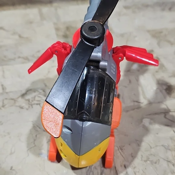 Fisher-Price Imaginext Sky Racers Hawk Copter Helicopter Mattel Toy - Picture 5 of 7